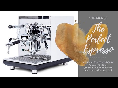 Espresso for Beginners Part 2 - ECM At Home Review - 'Synchronika'
