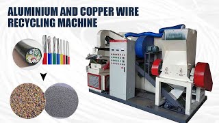 Scrap Aluminium & Copper Wire Recycling Machine | Aluminium Grinding Machine for High Purity Product