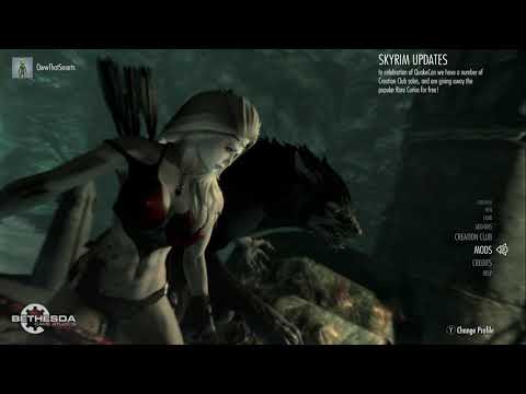 Skyrim (mods) - Spotlight On: King Ports - Beauty & the Beast Menu
