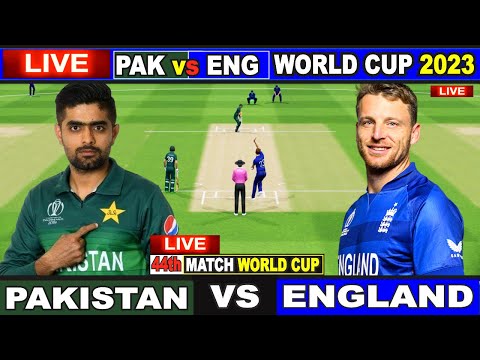 Live: PAK Vs ENG, ICC World Cup 2023 | Live Match Centre | Pakistan vs England | 2nd Innings