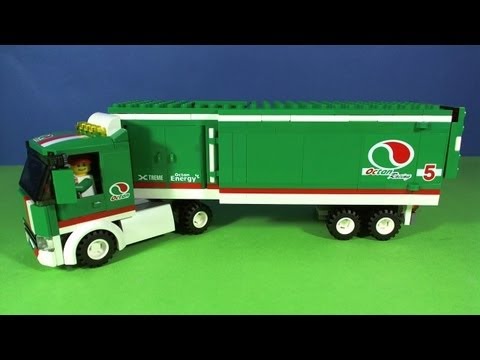 Vidéo LEGO City 60025 : Le camion du Grand Prix