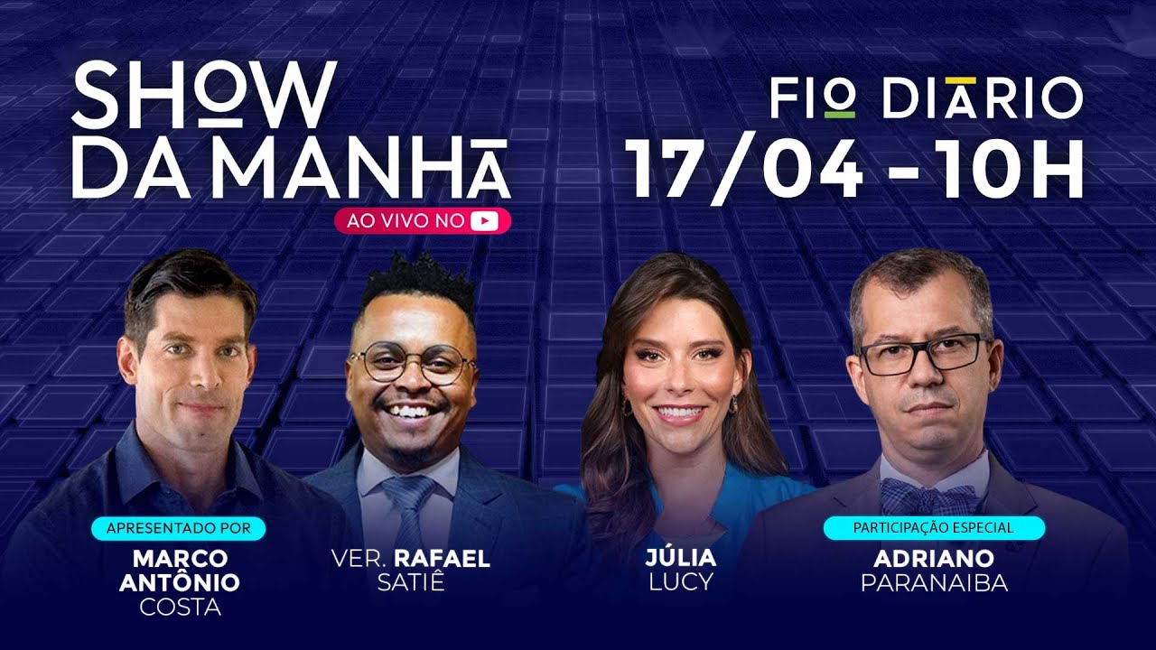 SHOW DA MANHÃ - GOVERNO DO “SEM ANISTIA” DÁ ASILO PARA CORRUPTOS - 17/04/2025