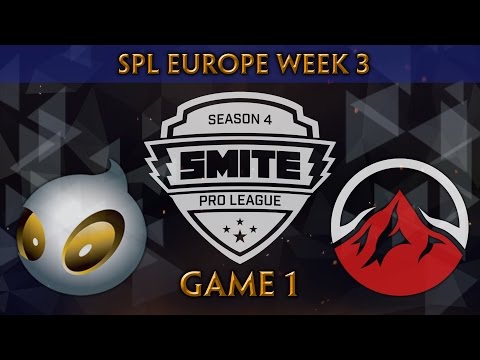SMITE Pro League S4 Spring Split Week 3 (EU) - Team Dignitas vs. Elevate (Game 1)