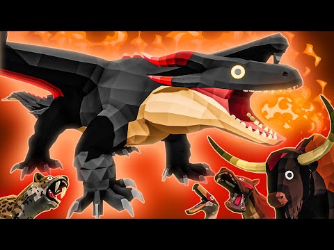 HOW TO UNLOCK DRAGON ANIMAL KINGDOM IN TABS | Totally Accurate Battle Simulator