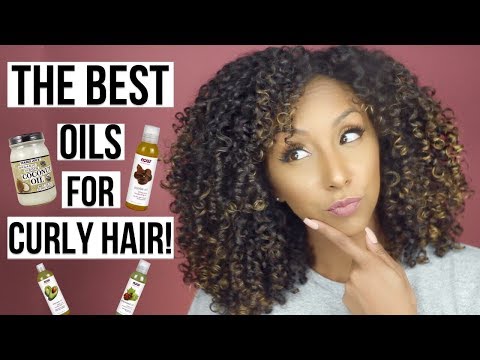 The BEST OILS for Natural/ Curly Hair! |...