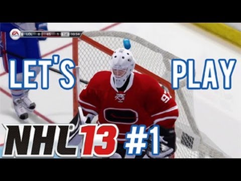 Let's Play - NHL 13 4v4 EASHL Game #1