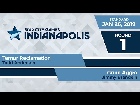 SCGINDY: Round 1 - Todd Anderson vs Jimmy Brandein | Standard