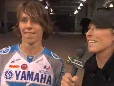 Supercross - Houston - Jason Lawrence post race