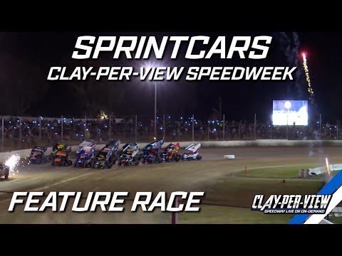 Sprintcars | CPV Speedweek - Avalon - 30th Dec 2022 | Clay-Per-View Highlights