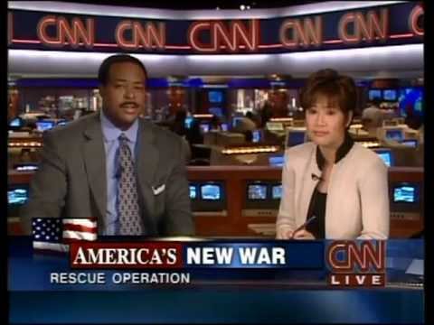 CNN 9/11 LIVE TV Coverage (9/17/01)  6:45 A.M - 7:00 A.M