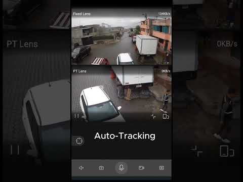 Dahua 5+5MP Dual-Lens AI Smart Camera! Auto-Tracking + Human/Vehicle Detection #dahua