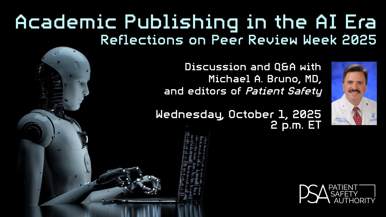 Academic Publishing in the AI Era: Reflections on Peer Review Week 2025