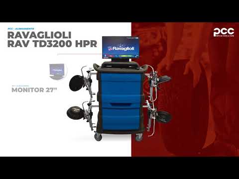 Máquina Alinhar Direções 3D RAVAGLIOLI RAVTD3200 HPR | Wheel Aligner 3D RAVAGLIOLI RAVTD3200 HPR