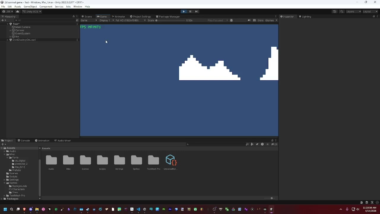 Untitled Survival Game Devlog 1.5 - 4/14/2026