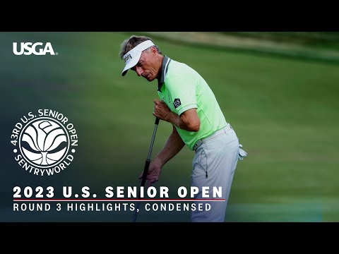 2023 U.S. Senior Open Highlights: Round 3, Condensed