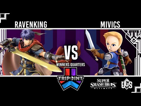 Tripoint Smash 129 - Winners Quarters - Ravenking(Ike) Vs. Mivics(Mii Swordfighter)