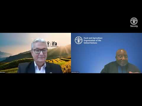 FAO-IFA joint webinar entitled “Reducing Greenhouse Gas Emissions from Fertilizer Use”