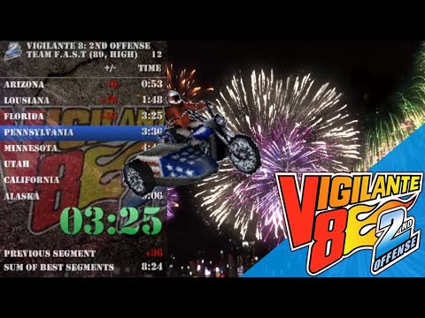 Vigilante 8 2nd Offence: A Team FAST Speedrun But I Only Use Their Special