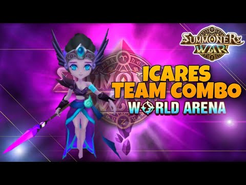 Icares Team Combo in World Arena - Summoners War