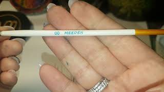 Rachel's Rocks DIY Fine Lining brush! With a curve😁😉