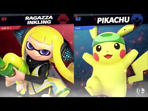 Kalsifer(Inkling) vs Lock(Pikachu) - Winners Bracket - Smash Bros Catania Tournament