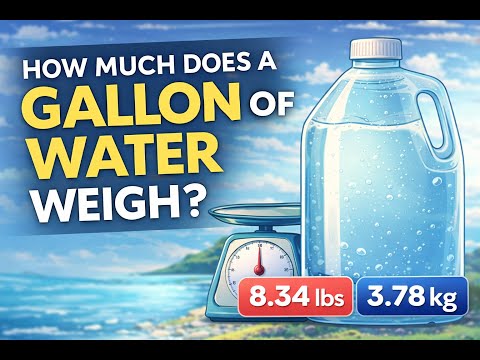 How Much Does 15 Gallons Weigh
