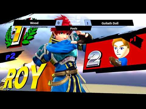 [SOS 4] Pools - PBLK | Wood (Mii Swordsman, Wario) vs Goliath Doll (Roy)