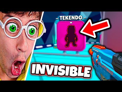 ESCONDITE de HACKER 😈 en Mapa NERF 💎🤑!! (soy invisible 😎) - Stumble Guys TEKENDO