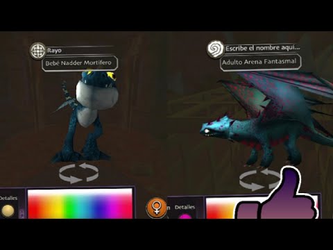 consiguimos a nader mortífero y a Arena fantasmal escuela de dragones