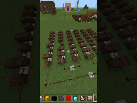Creating music in Minecraft by@TheAgent7 #shortsfeed #minecraft #wow