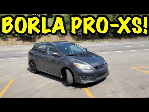 2010 Toyota Matrix S w/ BORLA PRO-XS!