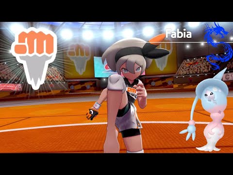 SFIDO FABIA E IL SUO MACHAMP!POKEMON SPADA