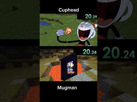 Cuphead vs Mugman WHICH IS BETTER? #fyp #cuphead