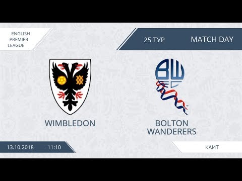 AFL18. England. Premier League. Day 25. Bolton - Wimbledon