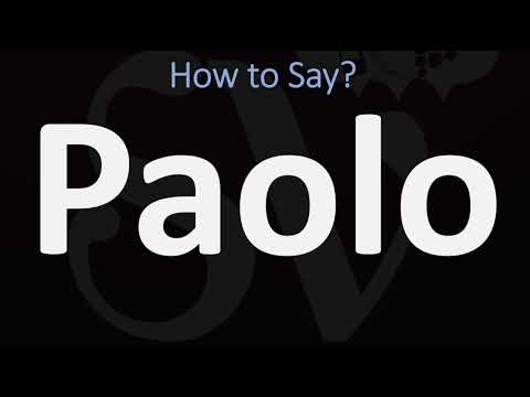 How to Pronounce Paolo? (CORRECTLY)