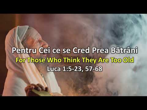 Crinisor Stefan - Pentru cei se cred prea batrani