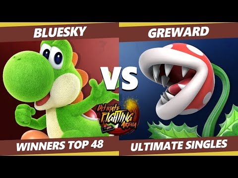 UFA 2019 SSBU - CEW | Bluesky (Yoshi) Vs Greward (Piranha Plant) Smash Tournament Winner Round of 48