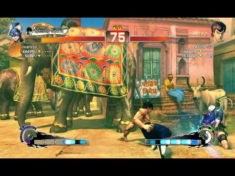 Ultra Street Fighter IV battle: Decapre vs Fei Long