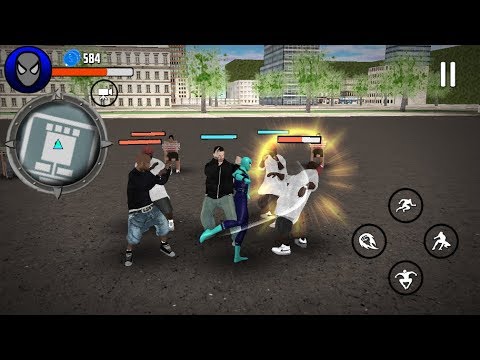 Flying Spider Hero Vs Super Spider Rescue Mission | New Android GamePlay | By Game Crazy