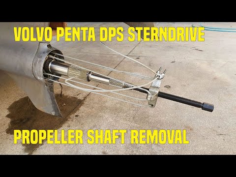 Volvo Penta DPS Propeller Shaft Removal