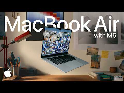 The new MacBook Air with M5