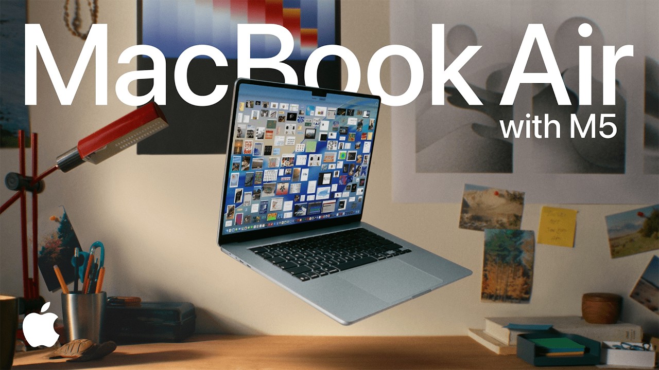 The new MacBook Air with M5