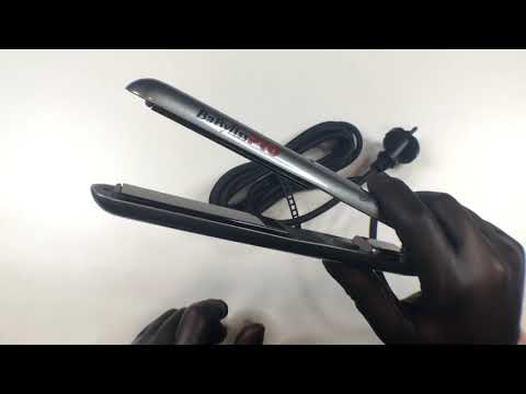 BaBylissPro Plaukų tiesintuvas BaByliss PRO BAB2654EPE su EP 5.0 technologija video