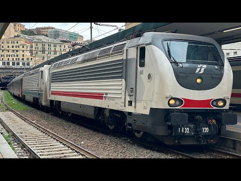 ICN 794 REGGIO CALABRIA C.LE - TORINO PORTA NUOVA IN PARTENZA DA GENOVA PIAZZA PRINCIPE