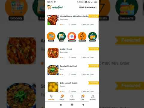 Nativecart - Order Food, Groce