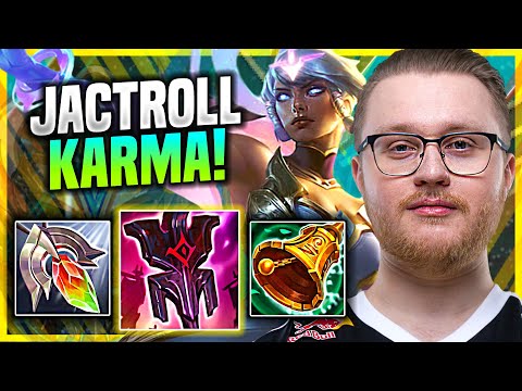 WHEN JACTROLL PICKS KARMA! - Jactroll Plays Karma SUPPORT vs Thresh! | Challenger TV