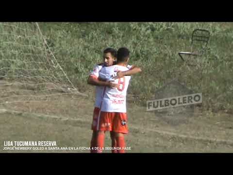 LIGA TUCUMANA RESERVA: Jorge Newbery goleó a Santa Ana en la fecha 4 de la segunda fase