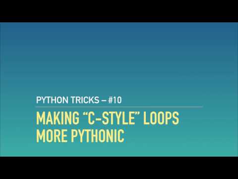 "For Each" Loops in Python with enumerate() and range()