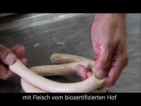 Bio Wurst handarbeit