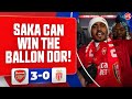 Saka Can Win The Ballon Dor Arsenal 3 0 Monaco